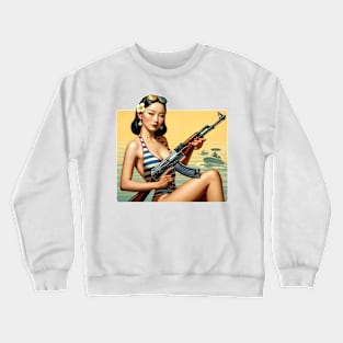 Pinup Girl Crewneck Sweatshirt